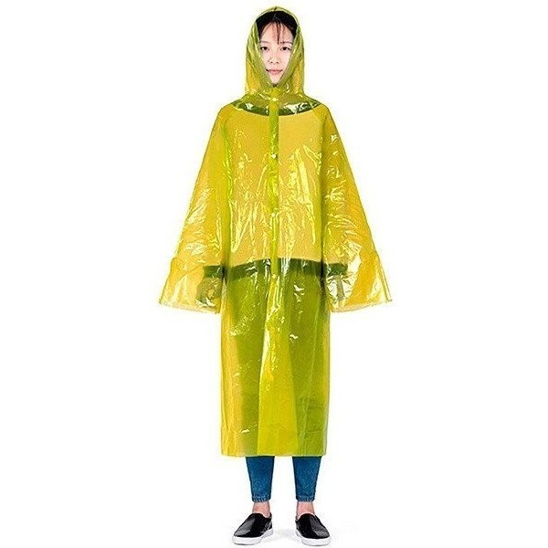 Плащ-дощовик Naturehike PE yellow NH15A001-C 