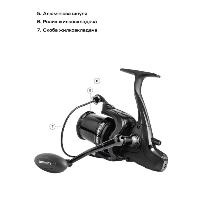 Котушка Brain Distanza 7000S 9+1BB 4.7:1 