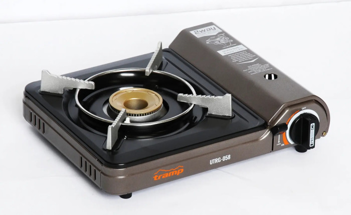 Плита Tramp портативна з перехідником на великий балон UTRG-058 