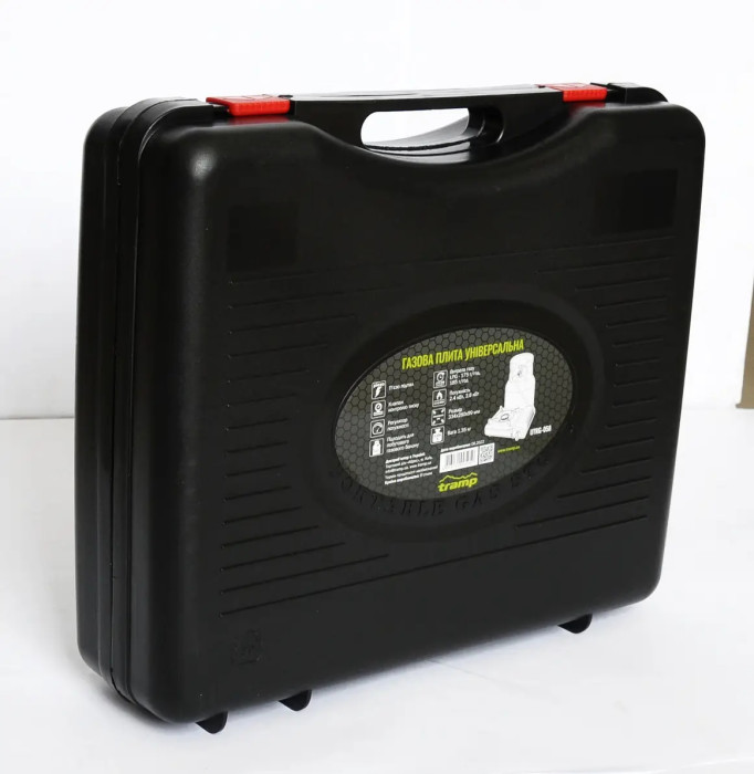 Плита Tramp портативна з перехідником на великий балон UTRG-058 