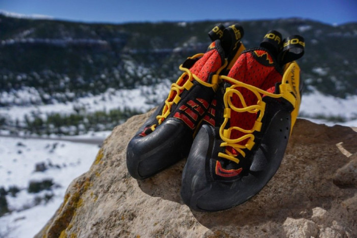 Скельні туфлі La Sportiva Genius Red /Yellow, розмір 38.5 