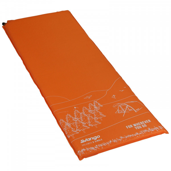 Килимок самонадувний Vango Dreamer 5 Single Citrus Orange (SMQDREAMEC28A11) 