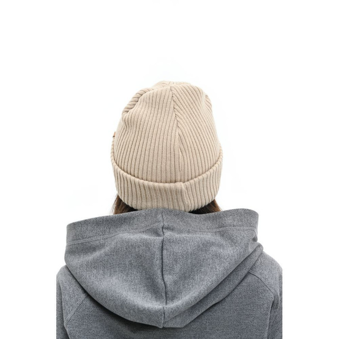 Шапка Turbat Custo dark beige - темно-бежевий 