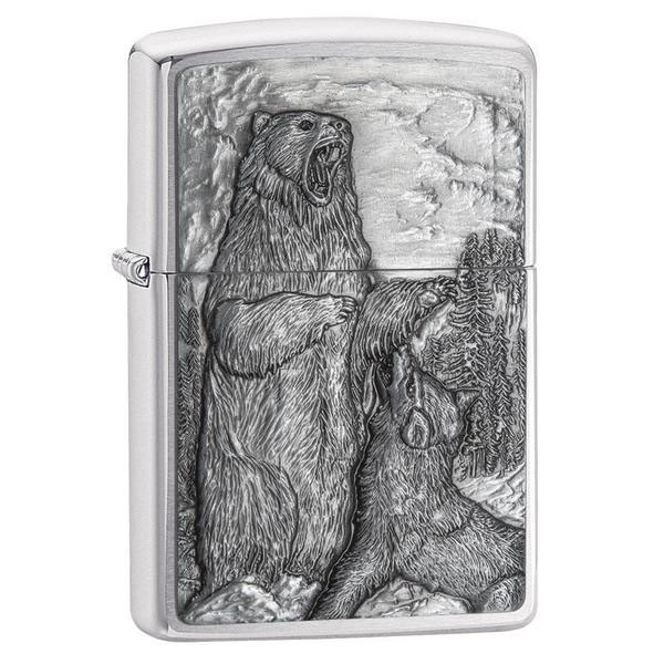 Запальничка Zippo 200 Bear Vs Wolf 29636 