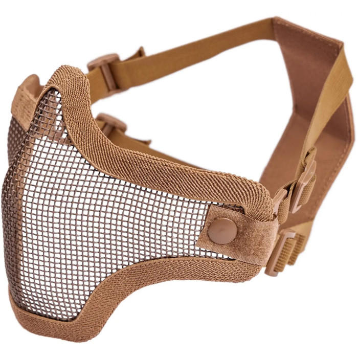 Маска для страйкболу металева ASG Tan 
