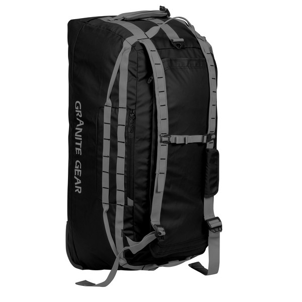 Сумка дорожня на колесах Granite Gear Wheeled Packable Duffel 100, чорний /сірий 