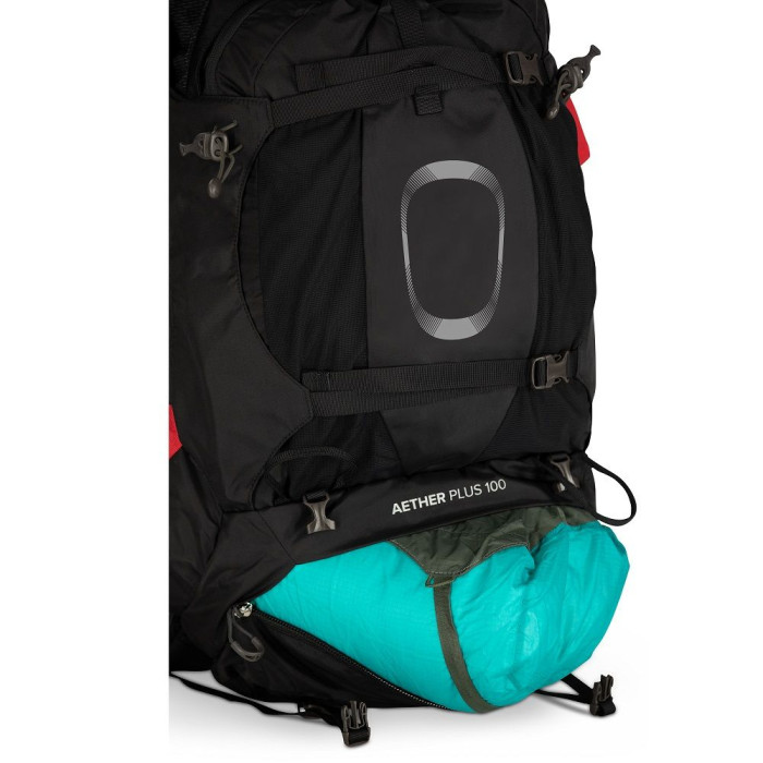 Рюкзак Osprey Aether Plus 85 black - L/XL - чорний 