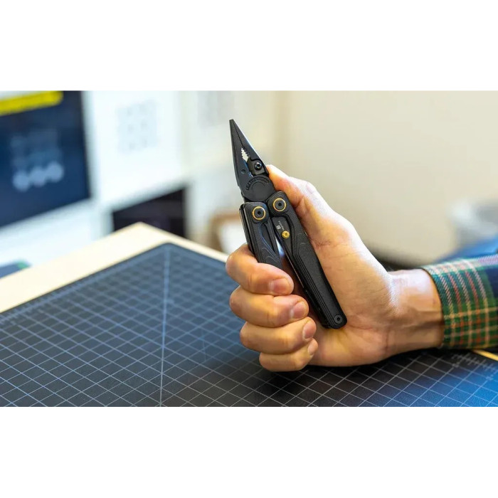 Мультиінструмент Leatherman Wave Alpha Obsidian 