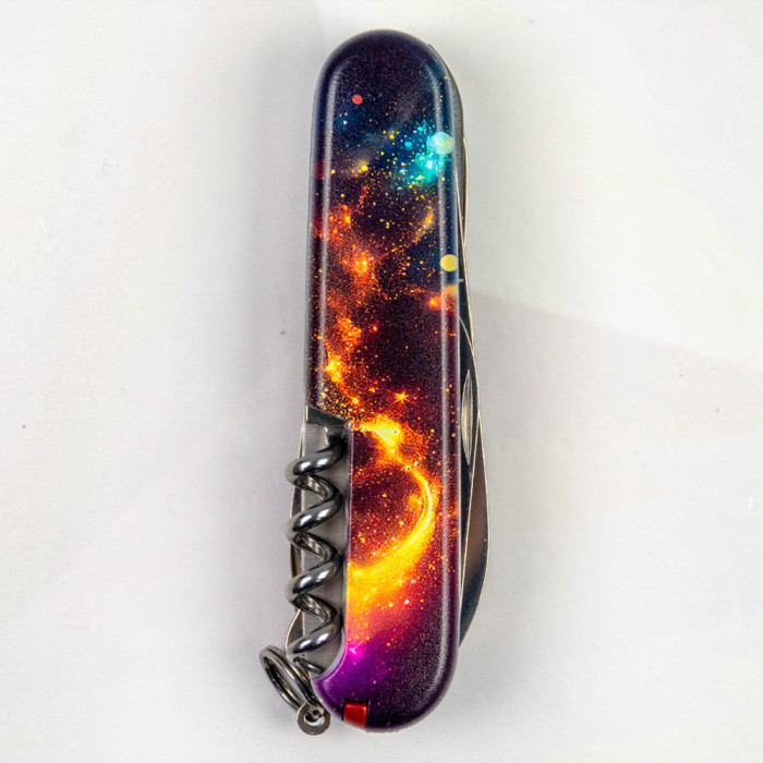 Складаний ніж Victorinox HUNTSMAN ZODIAC Зірковий дракон 1.3713.3.Z3220p 