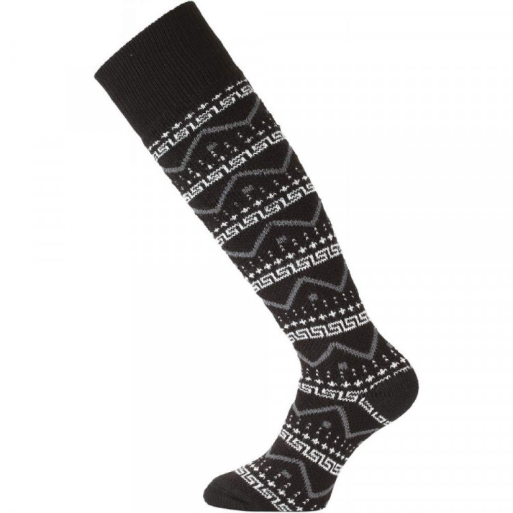 Термошкарпетки для лиж lasting SWA 901 чорно-білі 