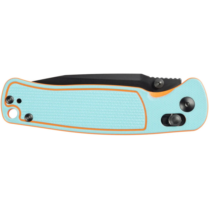 Ніж CJRB Shale Black Blade, AR-RPM9, G10 blue/orange 
