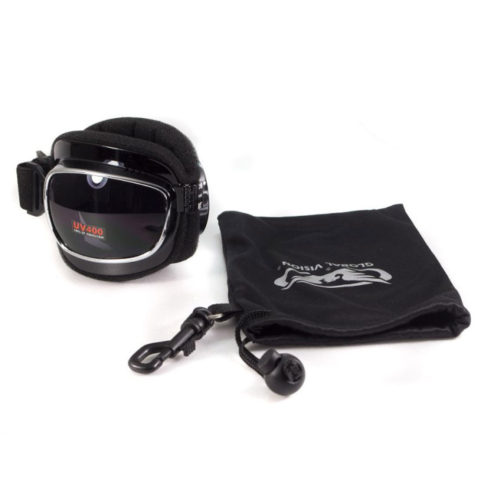 Окуляри Global Vision Retro Joe (gray) чорні 