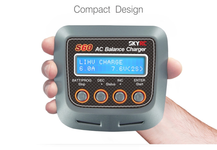 Зарядний пристрій SkyRC S60 