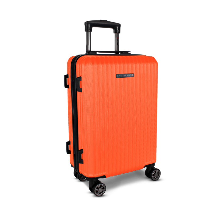 Валіза Swissbrand Riga 2.0 (S) Neon Orange (SWB_LHRIG743S) 