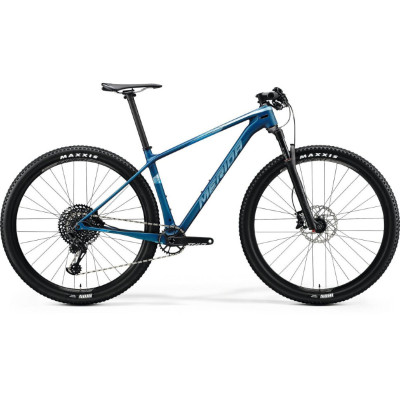 Mer Merida 2020 big nine 6000 l matt ocean blue (glosy sil blu)