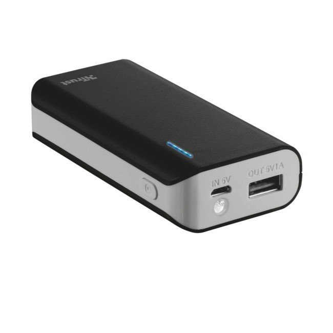 Портативна батарея Trust Primo 4400 mAh (чорна) 