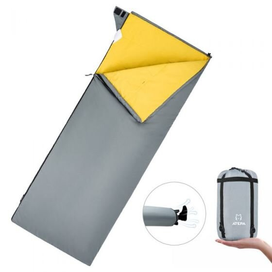 Спальний мішок Atepa LIGHT 1200 (AS2003) R GREY 