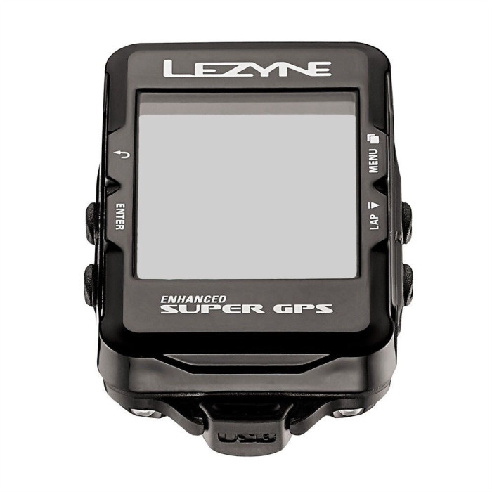 Комп'ютер Lezyne SUPER GPS HRSC LOADED Y12 чорний 