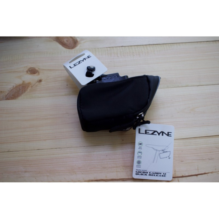 Підсідельна сумка Lezyne MICRO Caddy QR-S 0,2 л Y7 чорна 