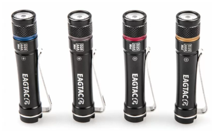 Ліхтар Eagletac D25 AAA Nichia219B 5700K синій 