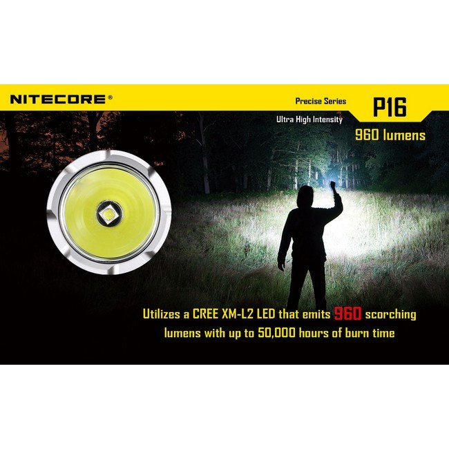 Ліхтар Nitecore P16 Cree XM-L2 T6 