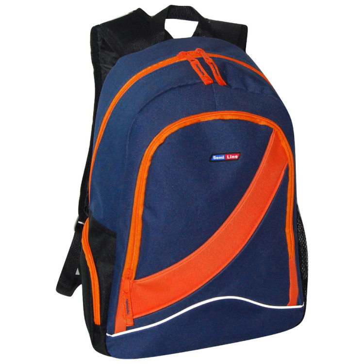 Рюкзак міський Semi Line 20 Blue/Orange (4660) 