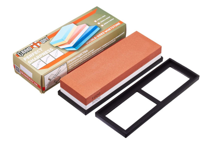 Камінь точильний Grand Way 6262 (1000/3000 grit) 