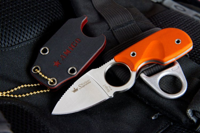 Ніж Kizlyar Supreme Amigo-Z сатин, сталь D2 