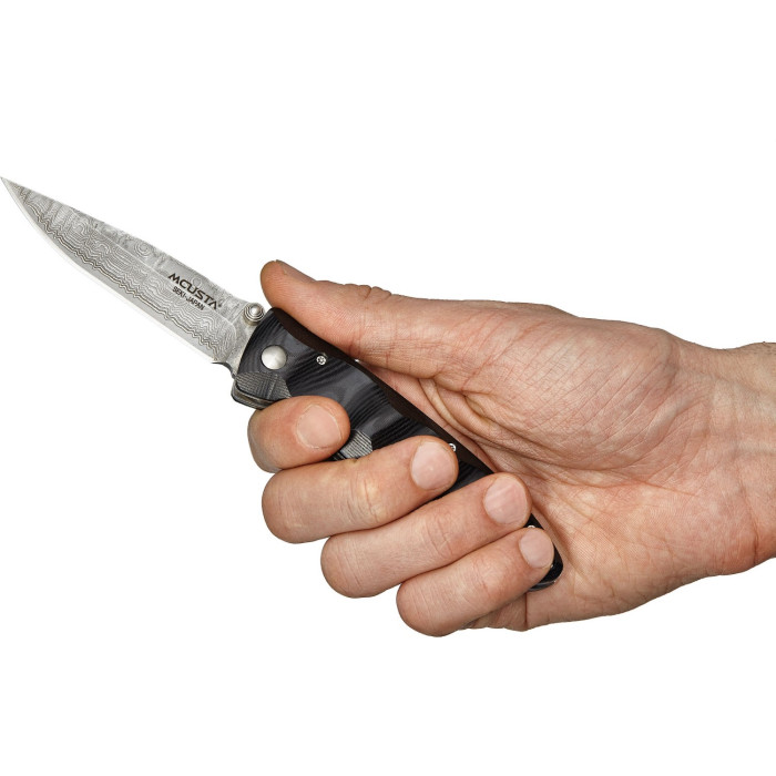 Ніж Mcusta New Wave Дамаск, микарта (MC-0022D) 