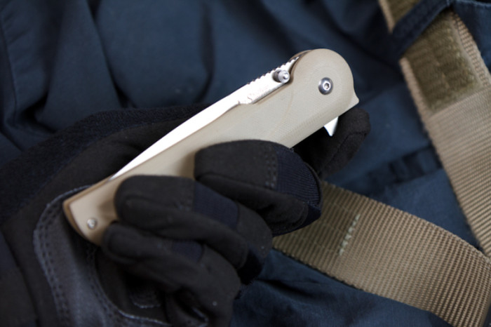 Ніж Kizlyar Supreme Biker-Z сатин, сталь 440C 