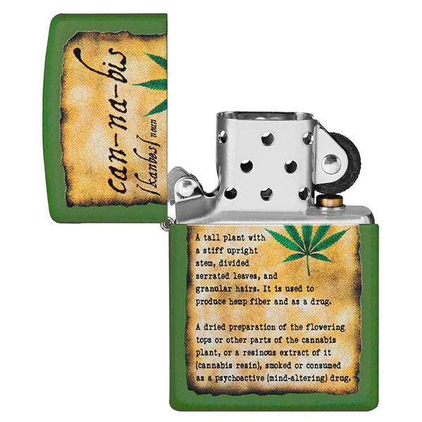 Запальничка Zippo 228 Cannabis Design (49119) 