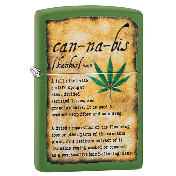 Запальничка Zippo 228 Cannabis Design (49119) 
