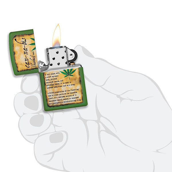 Запальничка Zippo 228 Cannabis Design (49119) 