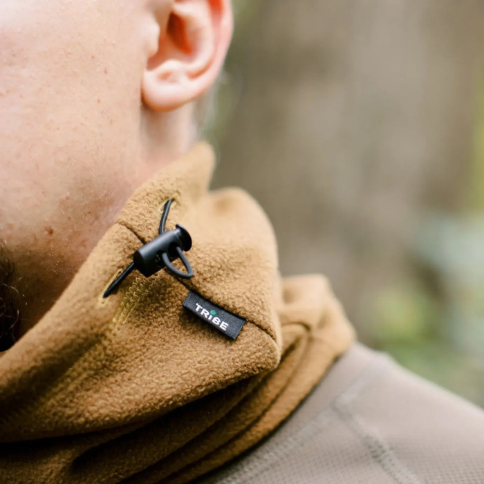 Пов'язка флісова Tribe Neck Warmer з затяжкою T-KF-0020 OS, coyote 