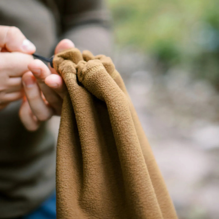 Пов'язка флісова Tribe Neck Warmer з затяжкою T-KF-0020 OS, coyote 