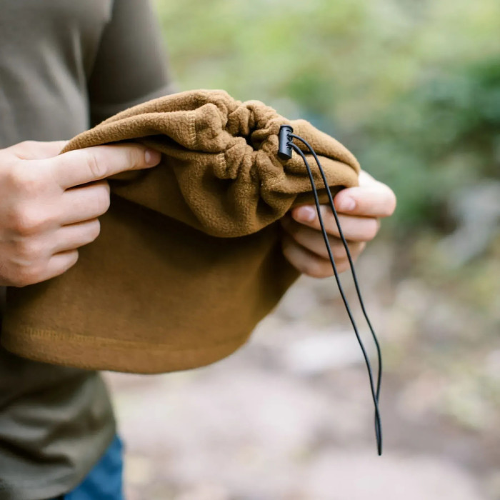 Пов'язка флісова Tribe Neck Warmer з затяжкою T-KF-0020 OS, coyote 