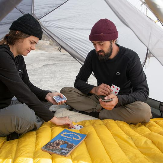 Намет Naturehike Mongar NH17T007-M, 20D надлегка двомісна з футпринтом, зелено-білий 