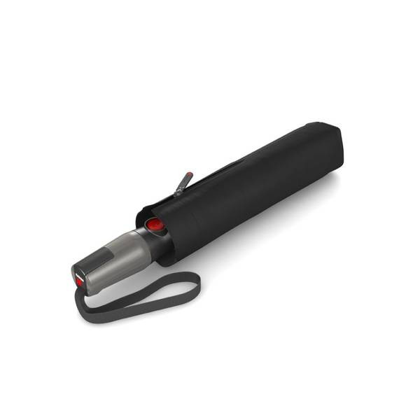 Парасолька Knirps T. 400 Black Авто /складаний /8спіц /D115x36см 