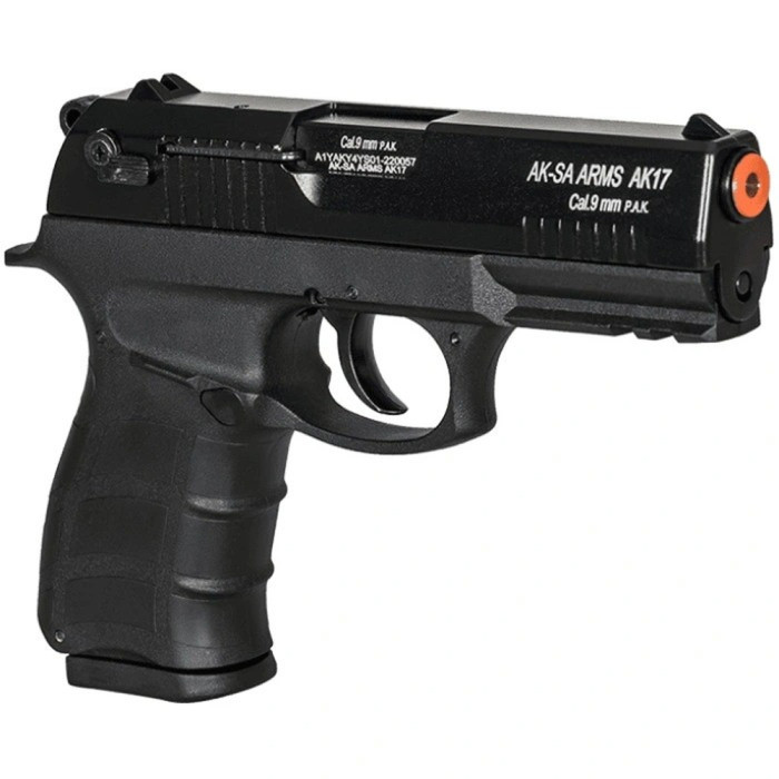 Пістолет сигнальний Aksa Arms AK17 CC-01 cal.9 PAK (Beretta PX4 Storm) Black 