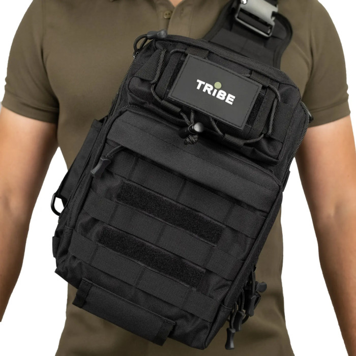 Сумка через плече Tribe Sling Pack 6,5 L T-IE-0003, black 