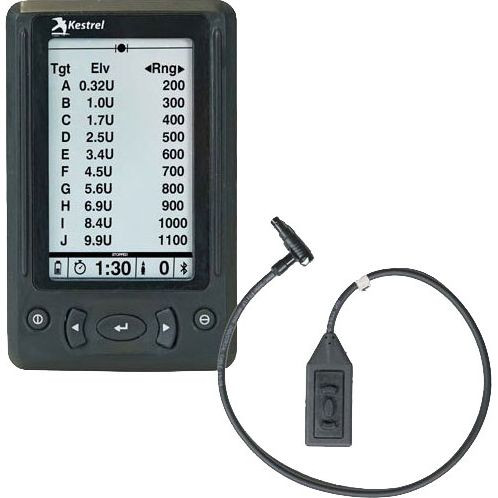 Екран Kestrel HUD з управлінням 