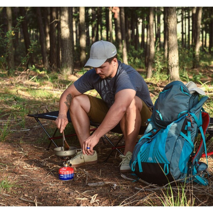 Сковорідка титанова з розкладною ручкою Naturehike NH18T010-A, 17 см 