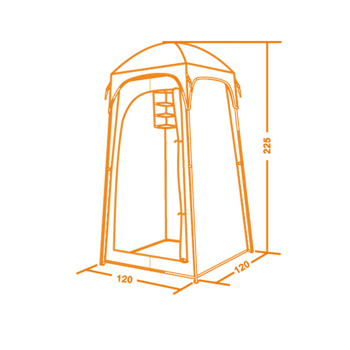 Тент Кемпінг для туалету або душу 