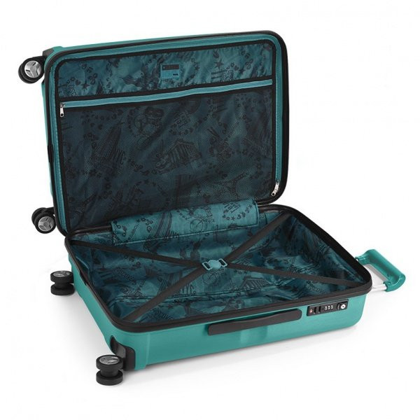 Валіза Gabol Bloom (S) (бірюзовий) 
