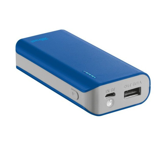 Портативна батарея Trust Primo 4400 mAh (синя) 