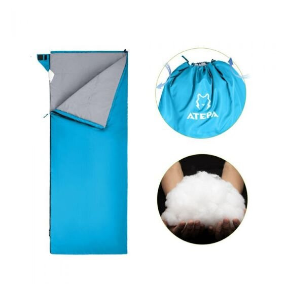 Спальний мішок Atepa LIGHT 1200 (AS2003) R SKYBLUE 
