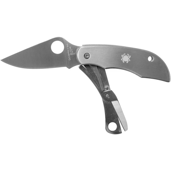 Ніж Spyderco ClipiTool Scissors, 8Cr13MoV, Stainless Steel 