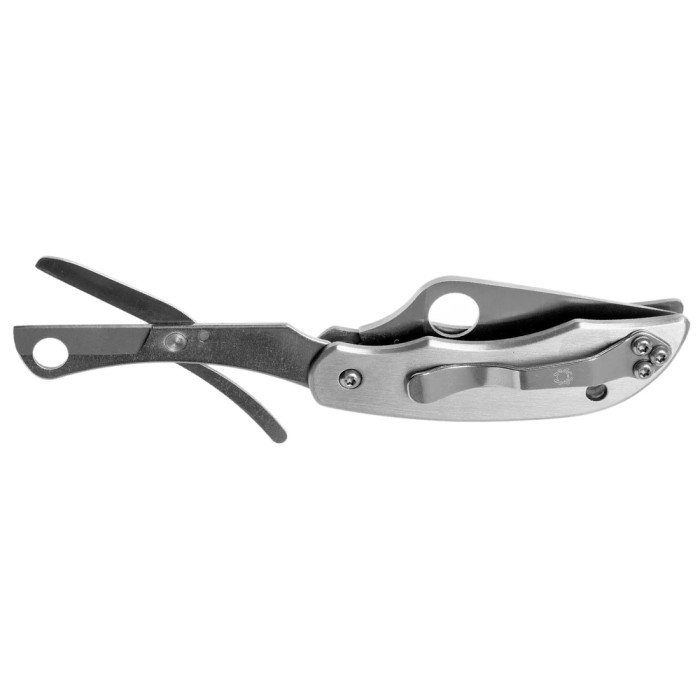 Ніж Spyderco ClipiTool Scissors, 8Cr13MoV, Stainless Steel 