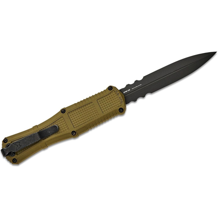 Ніж Benchmade Claymore OTF Auto, зелений 3370SGY-1 