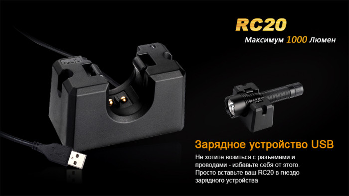 Ліхтар Fenix RC20 Cree XM-L2 (U2) 